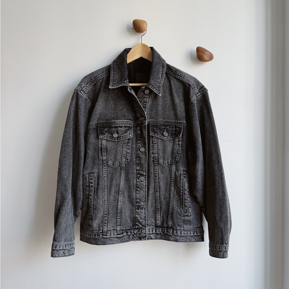 Anine Bing Black Jean Jacket